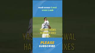 Yashasvi Jaiswal Hattrick of Six #cricket #shorts #india #T20 #teamindia#rohitsharma #viratkohli