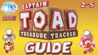 Captain Toad: 2-5 Floaty Fun Water Park (100% Guide)