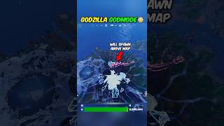 GODZILLA GODMODE GLITCH in Fortnite Season 1😳 (Chapter 6) #fortnite #foryou #fyp #shortsfeed