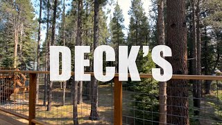 Natural Wood Deck