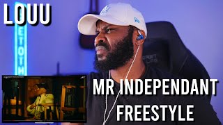 Louu - Mr Independent Freestyle (Official Visualizer) [Reaction] | LeeToTheVI