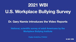 Introduction to Video Section Reports - 2021 WBI U.S. Survey