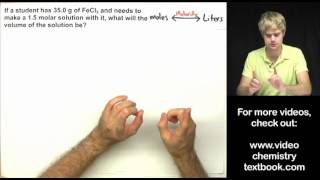 Molarity Practice Problems (Part 2)