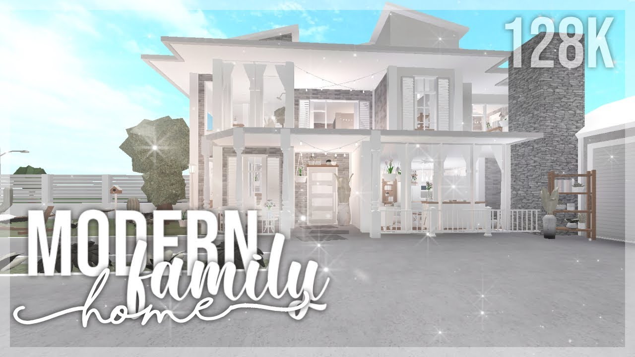 Bloxburg | Modern Family Home - YouTube