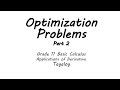 Basic Calculus | Optimization Problems Part 2 | Geometry Poblems | Plane, Solid, Analytic | Tagalog