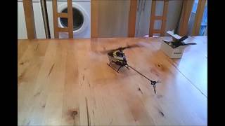 First in Fright, Axe 100CP micro 3D Heli unboxing and slow mo flights