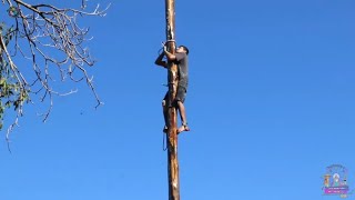 Chalatenango Nueva Concepción Tradicional Palo encebado El Salvador 4k