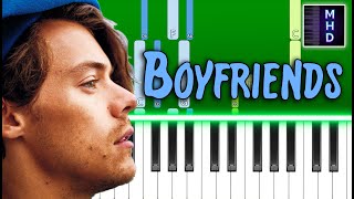 Harry Styles - Boyfriends - Piano Tutorial