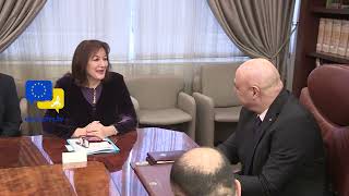 EU's Dubravka Šuica and Lebanon's President Joseph Aoun Forge New Mediterranean Partnership