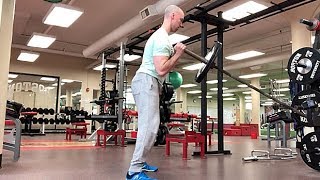 Landmine Clean to Split Squat