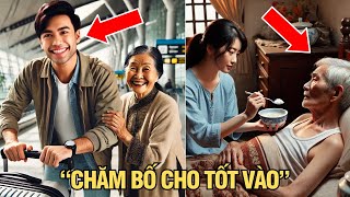 Chổng Và Mẹ Chồng Đi Du Lịch Đà Nẵng, Để Lại Vợ Chăm Bố Chồng Bị Liệt, Sốc Vì Sự Thật Hé Lộ