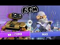 RPM #12 Project+ WS: Comb (ROB) vs. max (Sheik)