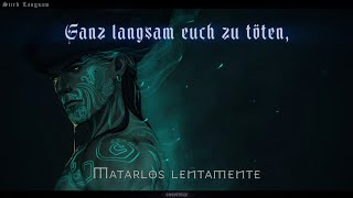 NACHTBLUT - Stirb Langsam / Lyrics \u0026 Sub. Español