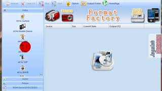 Cara Merubah ekstension format File (Format Factory)