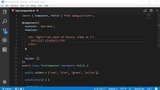 Angular 8 Tutorial 14 ngFor Directive