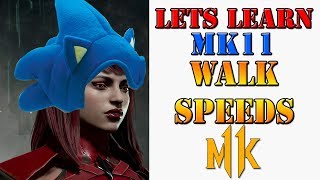Lets learn MK11! - Who are the Fastest & Slowest characters in MK11?