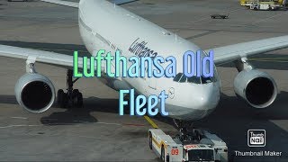 Lufthansa Old Fleet