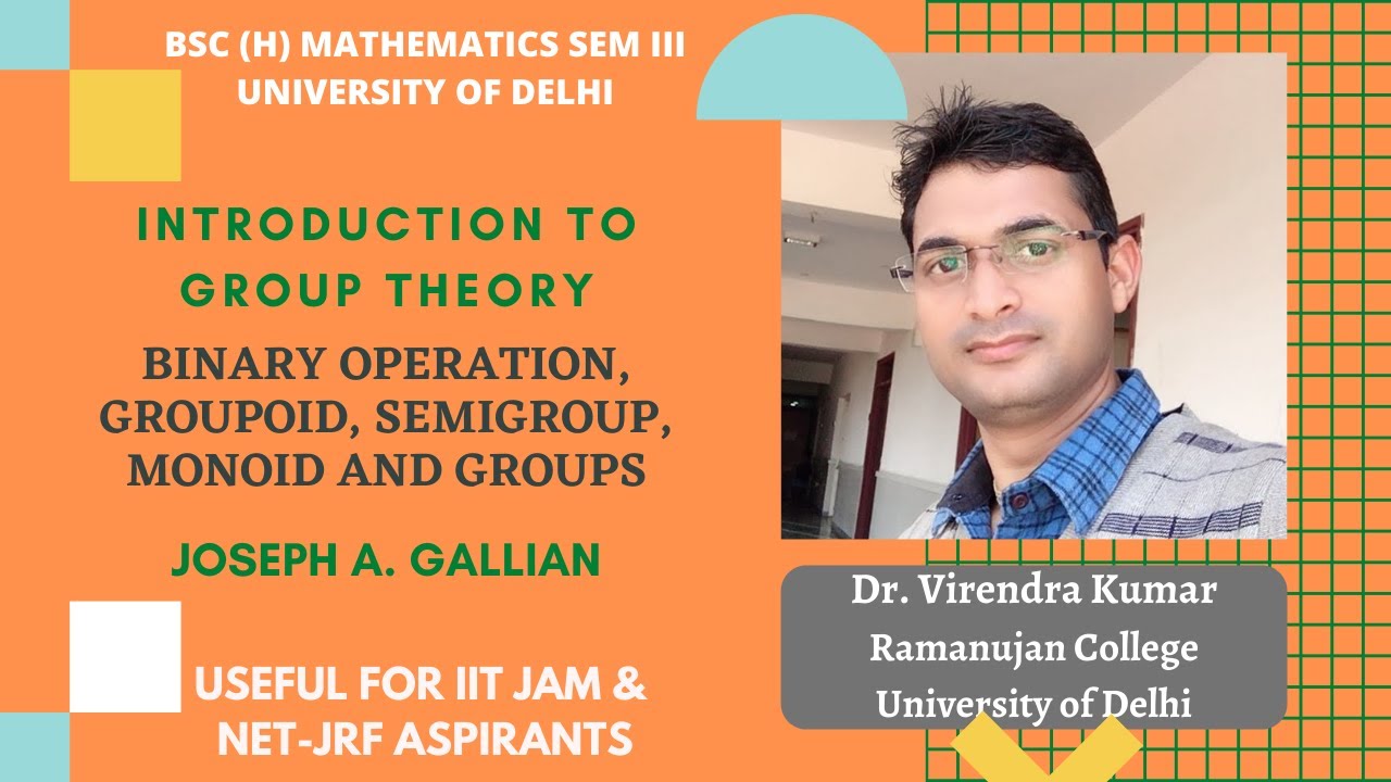 Introduction To Group Theory: Binary Operation, Groupoid, Semigroup ...