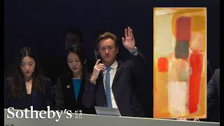 Historic Mark Rothko Painting Sparks 7-Minute Bidding Battle | Sotheby's