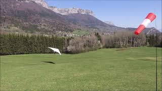 Entrainement deltaplane en pente école - 2024