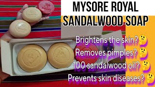 Mysore Sandal Soap Review | Best Brightening Soap For Skin | Pure Sandal Soap In India