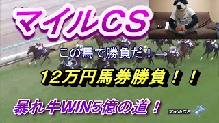 ＃マイルＣＳで＃馬券勝負！　＃暴れ牛の＃WIN５　秋の＃Ｇ１＃転がし企画もお見逃しなく！