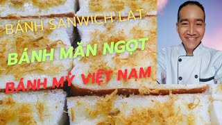 sanwich,bánh mặn ngọt,bông lan bơ sữa,bánh mỳ việt Nam #phuongpleikuofficial #banh #banhmyvietnam