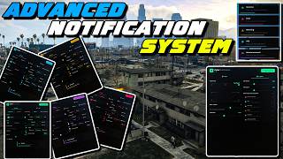 Free Advanced Notification Script | Modern Notification UI | QBCore/ESX | FiveM Tutorial #224