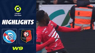 RC STRASBOURG ALSACE - STADE RENNAIS FC (1 - 3) - Highlights - (RCSA - SRFC) / 2022-2023