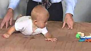 Pediatric-Neuro Exam 6 month: Position - Prone