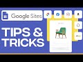 Google Sites Tips And Tricks 2023 For Beginners