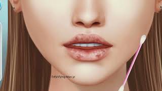 ASMR Lip Pimple blackhead || Operation Lip Animation 3D ||Asmr video