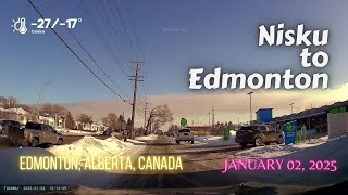 Nisku to Edmonton, Alberta, Canada