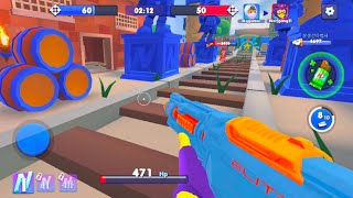 Nerf War | Amusement Park Battle 3 Victory Gameplay (Nerf FirstPerson Shooter)