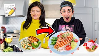 I Ate ONLY Kylie Jenner Food Recipes for 24 Hours! (DELICIOUS)