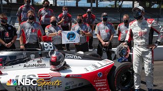 Marco Andretti narrowly edges Scott Dixon to claim 104th Indianapolis 500 pole | Motorsports on NBC
