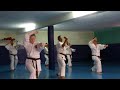 wskf spain session training october 2019 kihon combination 1 3