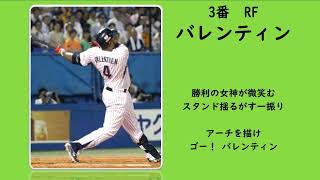 【リクエスト応援歌】2014年ヤクルト開幕オーダー1ｰ9