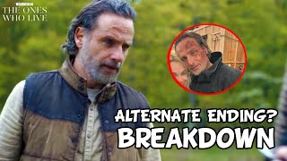 The Walking Dead: The Ones Who Live Finale Alternate Ending 'Rick Grimes New Loo