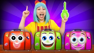 Suitcase - What’s Inside ?🧳 +MORE | Tigi Boo Kids Songs