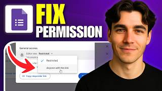 How to Fix Google Forms Needs Permission (Tutorial 2026)