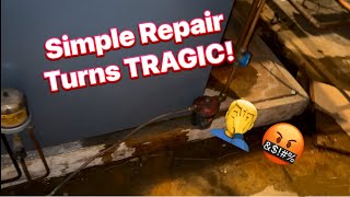 Boiler Repair Turns Into A DISASTER!  Plus Other Repairs!  WE BACK!