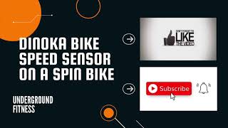 Dinoka Bike Speedometer Speed Sensor on a Spin Bike - 368-C