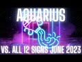 Aquarius ♒️ VS. All 12 Signs - Aquarius! I Love This For You! You Are Living Your Best Life!