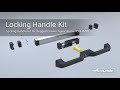 Locking Handle Kit for Rugged Drawer Applications - DBHAND