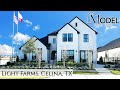 New Construction Homes in Dallas  - Model Home Tour Toll Brothers Light Farms Celina, TX