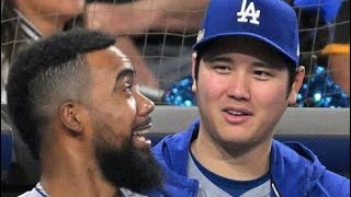 大谷翔平HRをヒマワリ種で祝福する姿が来年も!　“相棒”テオスカー・ヘルナンデス選手（32）ドジャースと再契約へ…3年総額約104億円