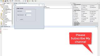 How to use Panel Control in Swing Tutorial part-9 || Java Code