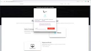 Build a full stack Web App in React and Flask