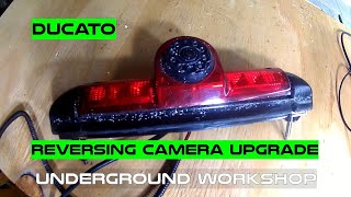 how to upgrade ducato reversing camera